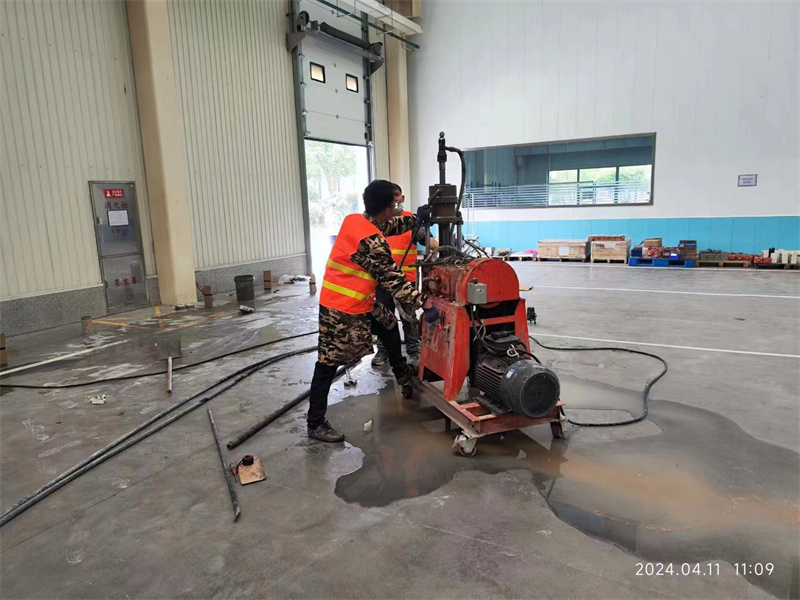 利川厂房地面下沉塌陷注浆加固施工